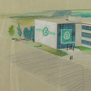 Drawing, Cities Service