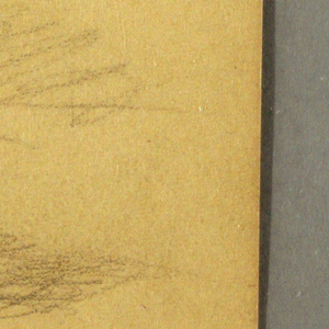 Drawing, Cloudy sky over mountain ranges