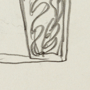 Drawing, Right angle bracket with