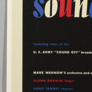 Record Cover, Sound Off by Mark Warnow
