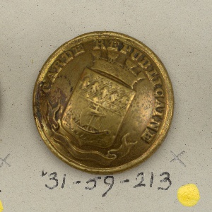 Button (France), 19th century