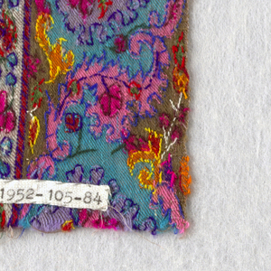 Shawl Fragment (India), 1901–25