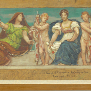 Oil Sketch, Study for "The Common Law, 1898