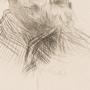 Print, Portrait of Victor Hugo, 1885