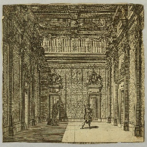 Print, Scene from a Tragedy, ca. 1650