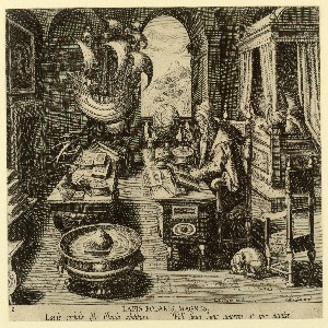 Print, Lapis Polaris pl. 2 of Nova Reperta, ca. 1575