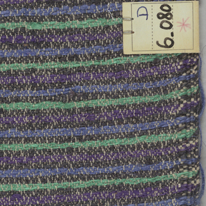 Sample, Nubstripe, 1952