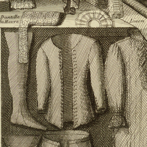 Print, Habit de la Lingere