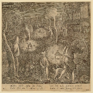 Print, The apiary, ca. 1595