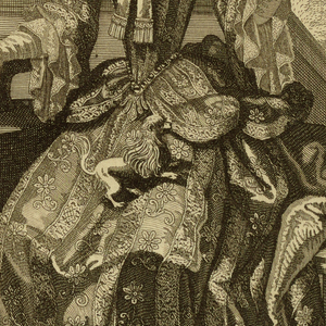 Print, Mademoiselle de Pons