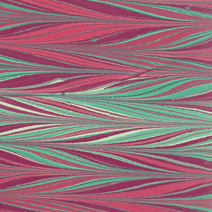 Book Paper, Book paper: Combed marbled pattern, 1962