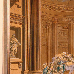 Drawing, Homage to a Hero, 1772