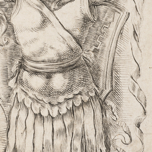 Print, Ornamenti o Grottesche (Grotesque Ornament), ca. 1653