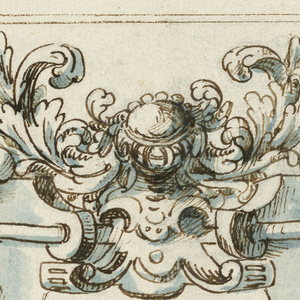 Drawing, Grotesque Design, early 17th century
