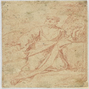Drawing, St. (Jerome?) in Ecstasy, 1816