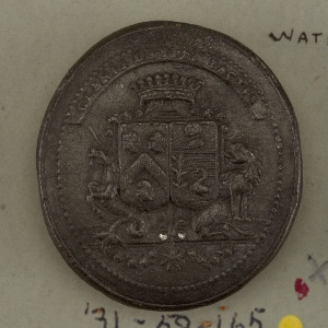 Button, 19th century