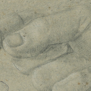 Drawing, Study: A right hand