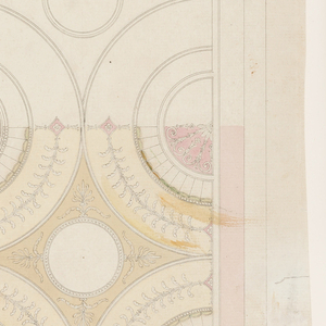Drawing, The Decoration of an Oblong Ceiling, 1773