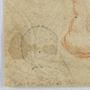 Drawing, Four Studies of a Foot, mid- 16th–late 16th century