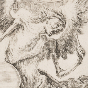 Print, Ornamenti o Grottesche (Grotesque Ornament), ca. 1653