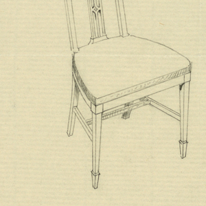 Drawing, Designs for Chairs