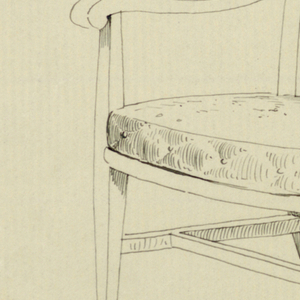 Drawing, Designs for Chairs