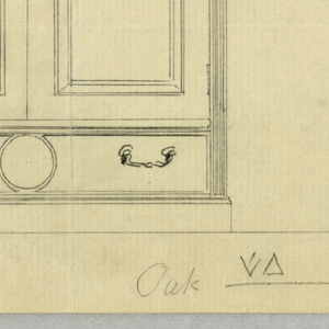Drawing, Designs for Wardrobes, Washstands, & Somno (Night Tables)
