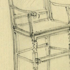 Drawing, Designs for Chairs