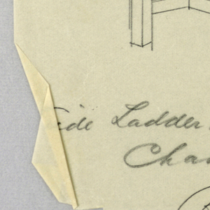 Drawing, Designs for Chairs