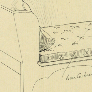 Drawing, Design for Showwood Sofa