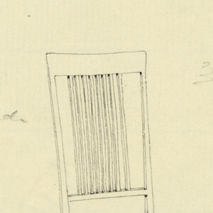 Drawing, Designs for Chairs