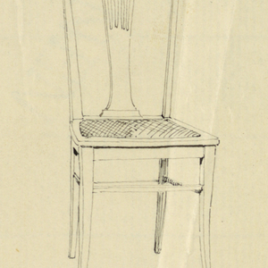 Drawing, Designs for Chairs
