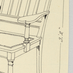 Drawing, Designs for Chairs