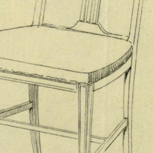 Drawing, Designs for Chairs