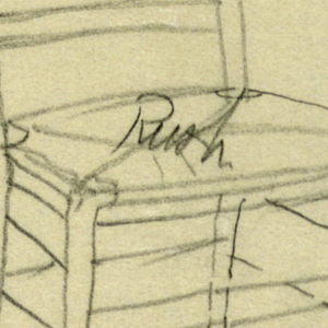 Drawing, Designs for Chairs