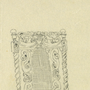 Drawing, Designs for Chairs