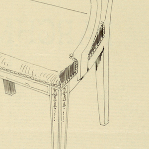 Drawing, Designs for Chairs