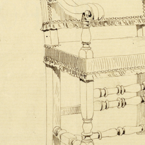 Drawing, Designs for Chairs
