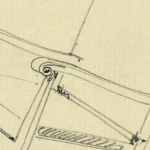 Drawing, Design for Stuffed Chair, Rocker, and Arm Chair (easy chair)