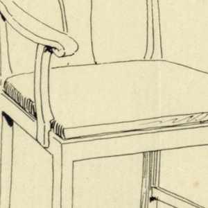 Drawing, Designs for Chairs