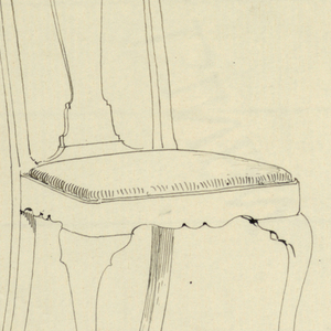 Drawing, Designs for Chairs