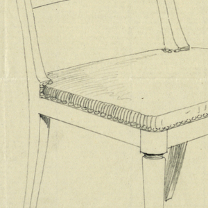 Drawing, Designs for Chairs