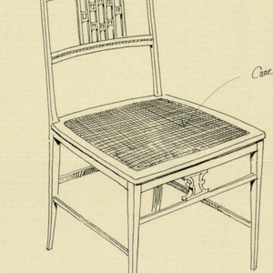 Drawing, Designs for Chairs