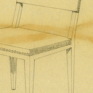 Drawing, Designs for Chairs