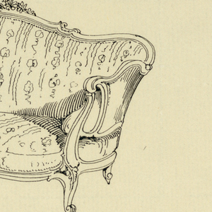 Drawing, Design for Showwood Sofa
