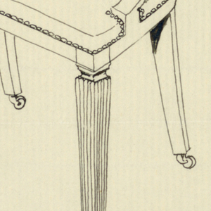 Drawing, Designs for Chairs
