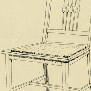 Drawing, Designs for Chairs