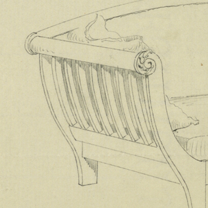 Drawing, Design for Showwood Sofa