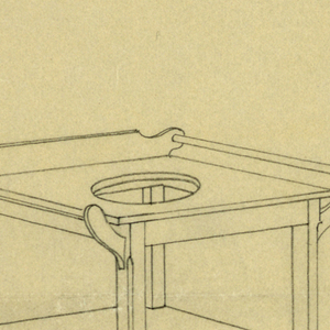 Drawing, Designs for Wardrobes, Washstands, & Somno (Night Tables)