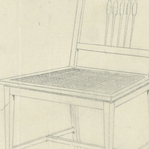 Drawing, Designs for Chairs
